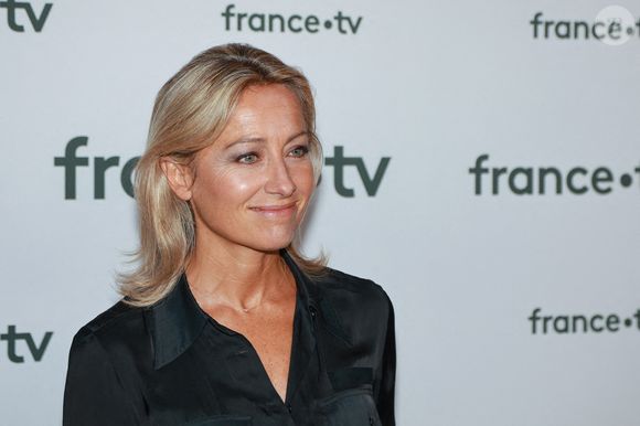 Anne-Sophie Lapix participe à la conférence de presse de France Télévision le 06 juillet 2022 à Paris, France. Photo by Nasser Berzane/ABACAPRESS.COM
