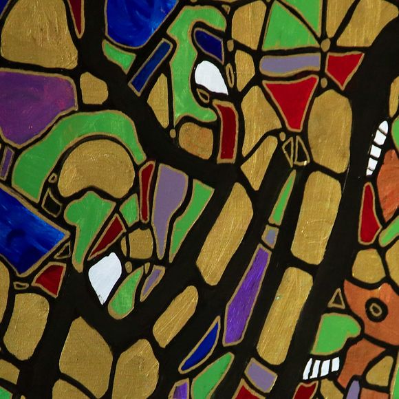 Il présente actuellement une exposition qu'il a appelée "Réversibilité"

Exclusif - Le chanteur Pascal Obispo présente ses oeuvres (toiles, collages et dessins) au Musée Mer Marine à Bordeaux le 21 mars 2023.
© Patrick Bernard / Bestimage