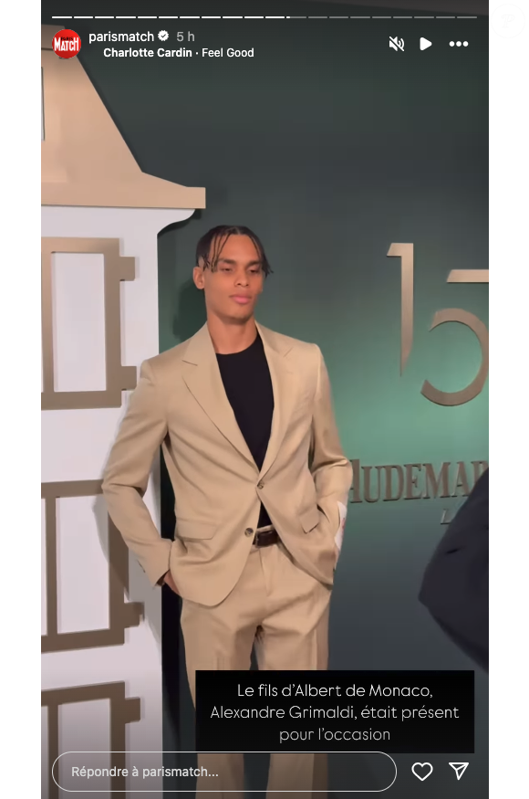 L’occasion pour Romeo Beckham de croiser le fils d’Albert de Monaco et Nicole Coste