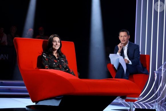 Exclusif - Marc-Olivier Fogiel et Lio - Enregistrement de l'émission "Le Divan" avec Lio en invitée et présentée par Marc-Olivier Fogiel, qui sera diffusée le 26 octobre sur France 3. Le 16 octobre 2018
© Dominique Jacovides / Bestimage