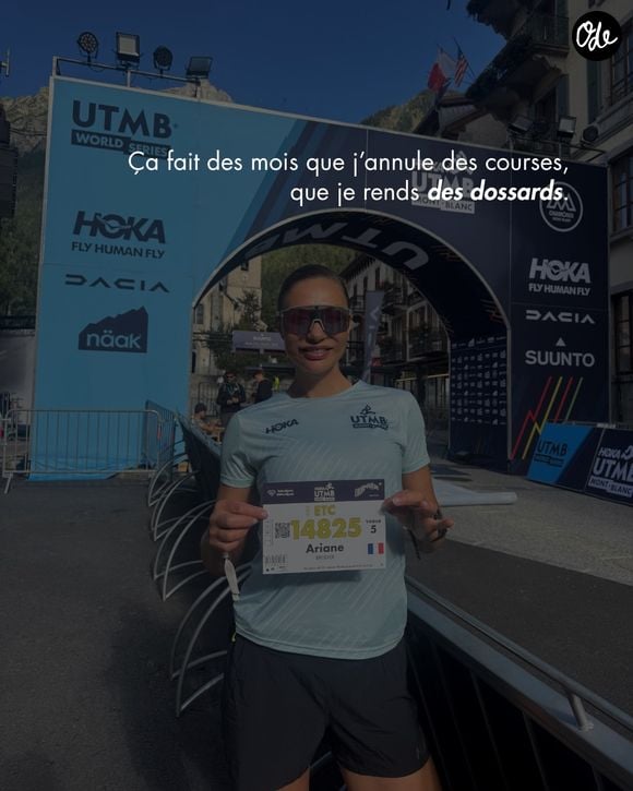 Elle revendique une approche plus sereine de l'alimentation et du sport.

Ariane Brodier partage ses ambitions avec ses abonnés, après des semaines difficiles. Capture d'écran Instagram