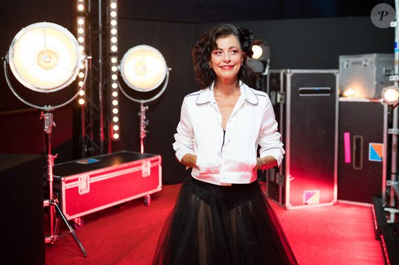 Exclusif - La chanteuse Lio - Backstage de l'enregistrement de l'émission "300 choeurs chantent Les tubes d'un jour" à Paris, qui sera diffusée le 19 mars 2021 sur France 3. Le 16 septembre 2020