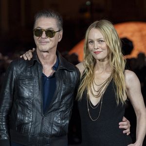 Etienne Daho et Vanessa Paradis – Photo Call du Défilé de mode Chanel Collection Printemps-Été 2026 dans le cadre de la Fashion Week de Paris, France, le 6 octobre 2025. © Olivier Borde / Bestimage