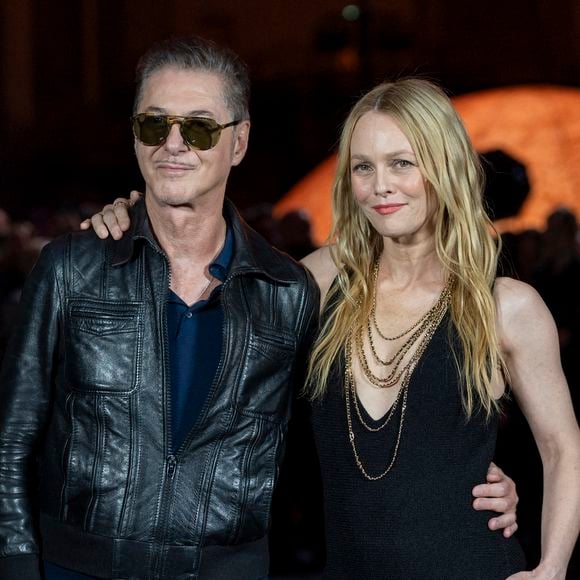 Etienne Daho et Vanessa Paradis – Photo Call du Défilé de mode Chanel Collection Printemps-Été 2026 dans le cadre de la Fashion Week de Paris, France, le 6 octobre 2025. © Olivier Borde / Bestimage