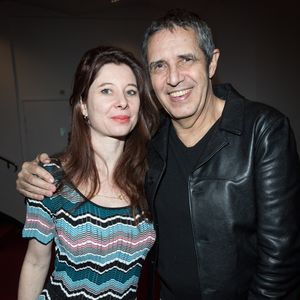 Exclusif - Julien Clerc et sa femme Hélène Grémillon -   Julien Clerc en concert à la Salle Pleyel pour "La Tournée des 50 ans" à Paris le 18 mars 2018
© Cyril Moreau