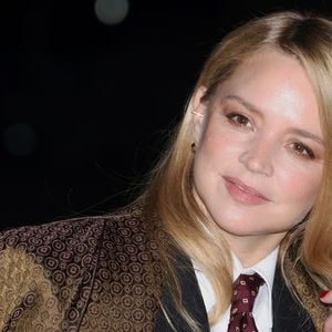 Virginie Efira - Photocall du "Le Grand Diner du Louvre" lors de la Fashion Week à Paris le 4 mars 2025.

© Denis Guignebourg / Bestimage