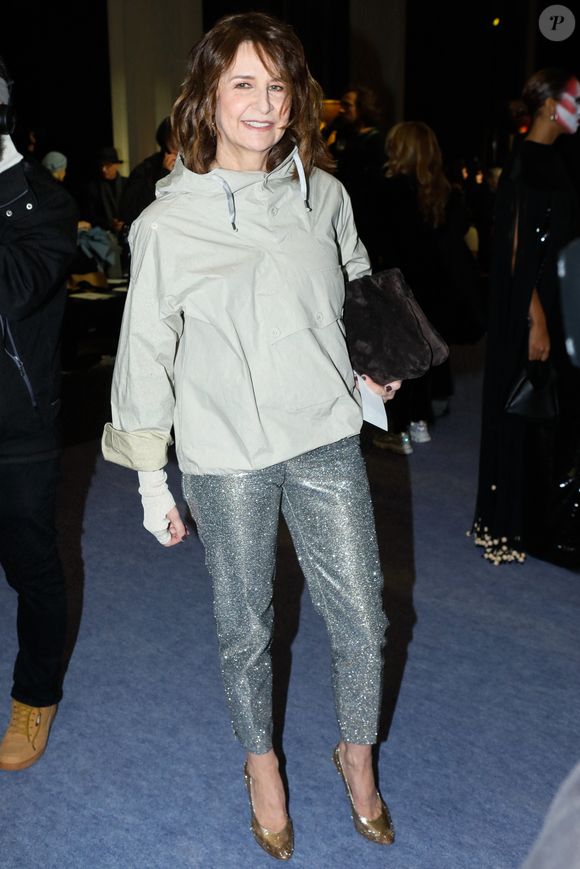 Valérie Lemercier - People au défilé de mode Haute-Couture "Stéphane Rolland" au Théâtre de Chaillot lors de la fashion week à Paris. Le 24 janvier 2023
© Veeren-Christophe Clovis / Bestimage