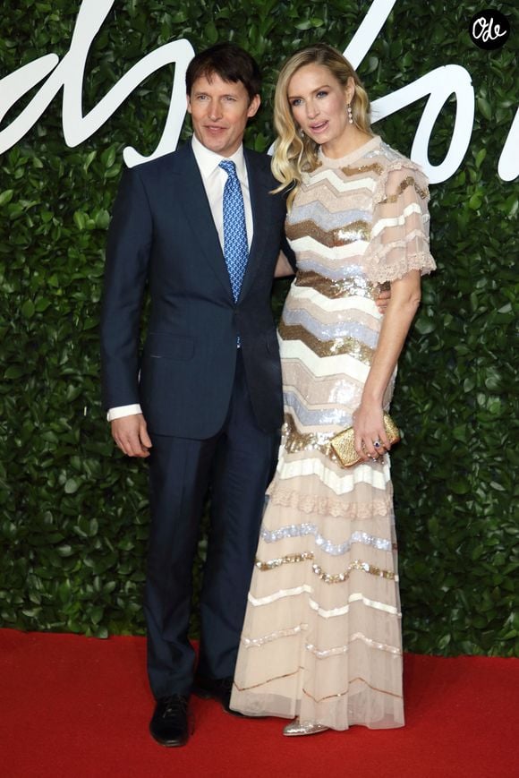 James Blunt et sa femme Sofia Wellesley à la soirée The Fashion Awards au Royal Albert Hall à Londres, le 2 décembre 2019. © Keith Mayhew/SOPA Images via Zuma/Bestimage