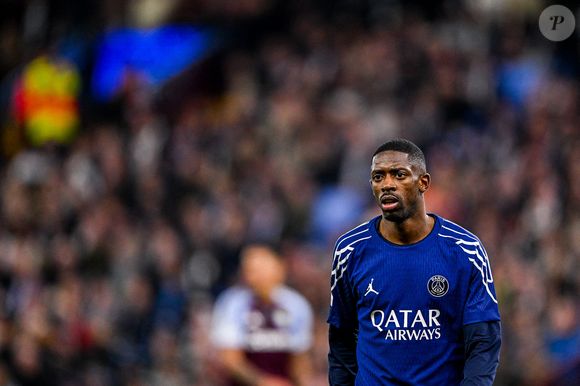 Ousmane DEMBELE du PSG pendant le match de l'UEFA Champions League 2024/2025, quart de finale entre Aston Villa et Paris à Villa Park le 15 avril 2025 à Birmingham, Royaume-Uni. Photo by Baptiste Fernandez/Icon Sport/ABACAPRESS.COM
