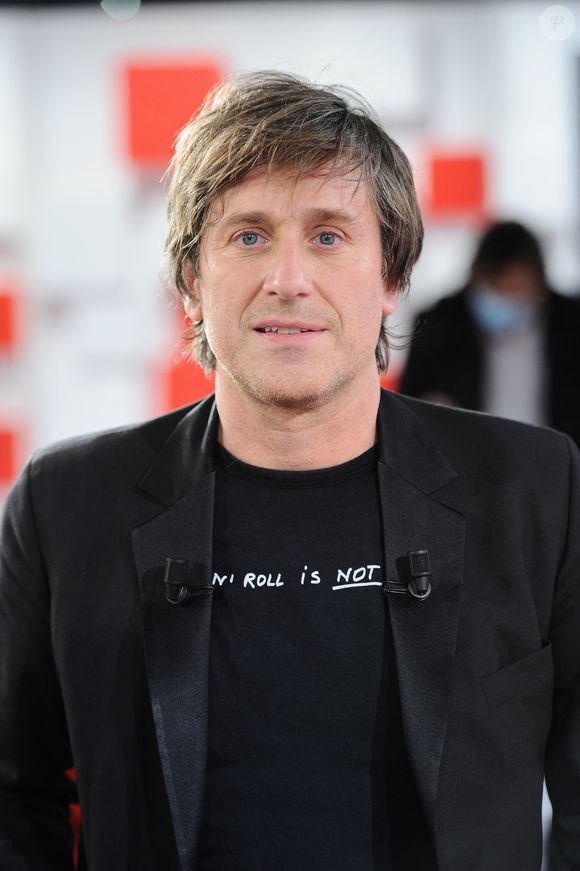 Exclusif - Thomas Dutronc - Enregistrement de l'émission "Vivement dimanche" au studio Gabriel, présentée par Michel Drucker. Diffusion sur France 2 le 11/04/2021. © Guillaume Gaffiot / Bestimage