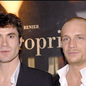 Yannick et Jérémie Renier lors de la première du film "Nue Propriété" au cinéma MK2 Quai de Seine, à Paris. © JAEGLE STEPHANE / BESTIMAGE