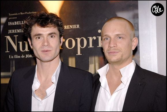 Yannick et Jérémie Renier lors de la première du film "Nue Propriété" au cinéma MK2 Quai de Seine, à Paris. © JAEGLE STEPHANE / BESTIMAGE