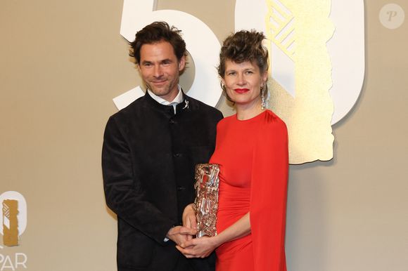 Clément Ducol, Camille -  César De La Meilleure Musique Originale pour Emilia Perez - Photocall des lauréats (pressroom) de la 50ème cérémonie des César à l'Olympia à Paris le 28 février 2025

© Dominique Jacovides / Olivier Borde / Bestimage