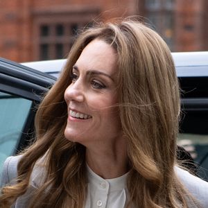 Kate Middleton assiste au Sommet sur l'avenir du travail, organisé par la Royal Foundation et le groupe de travail des entreprises pour la petite enfance à la Salesforce Tower, dans la City de Londres, au Royaume-Uni. © Thomas Krych/ZUMA Press Wire/Bestimage