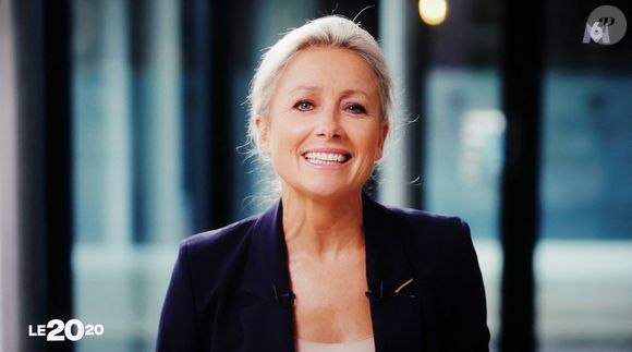 Captures d'écran de la première émission de Anne-Sophie Lapix "20 20" sur M6 avec son premier invité Kylian Mbappé le 7 septembre 2025.

© Alain Guizard / Bestimage