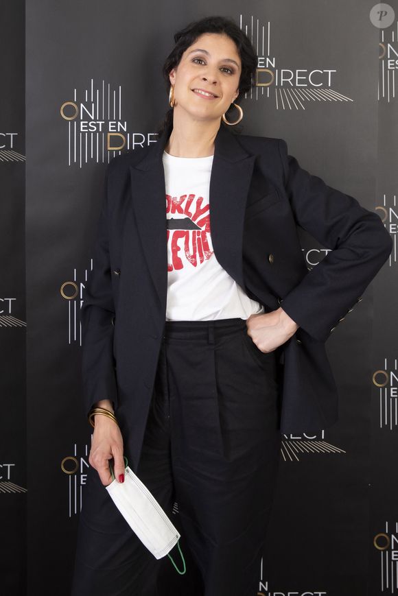 Exclusif - Apolline de Malherbe - Backstage de l'émission "On Est En Direct" (OEED), présentée par L.Ruquier et diffusée en direct le 15 mai 2021 sur France 2. Paris. Le 15 mai 2021.
© Jack Tribeca / Bestimage