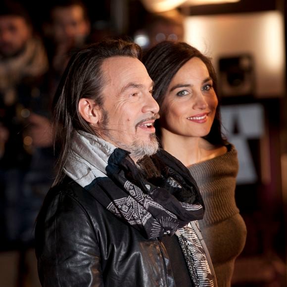 Mais l'un d'entre eux semblait manquer à l'appel puisque grand absent sur les photos

Florent Pagny, sa femme Azucena - 15eme edition des NRJ Music Awards a Cannes. Le 14 decembre 2013 JLPPA / Bestimage