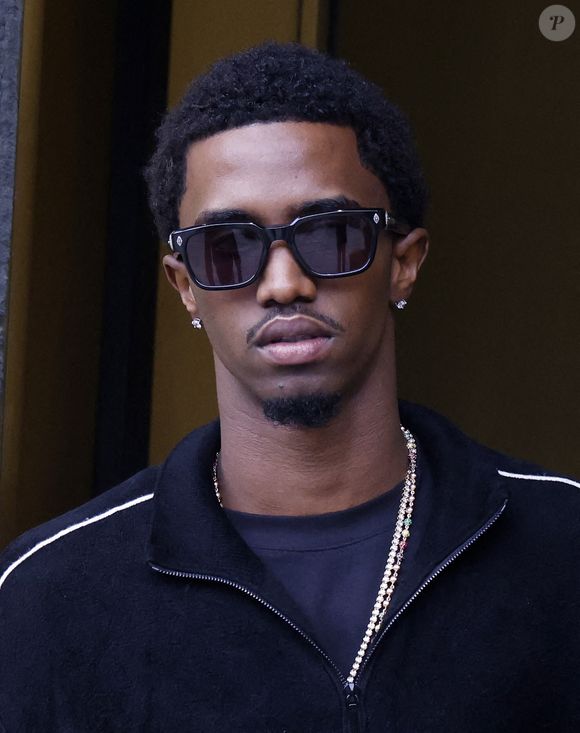 King Combs, fils de Sean "Diddy" Combs, arrive au tribunal fédéral de Manhattan le mardi 17 septembre 2024 à New York.  Photo by John Angelillo/UPI /ABACAPRESS.COM
