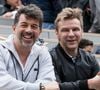 Et l'ambiance n'était pas toujours à la fête...

Jeanfi Janssens et Stephane Plaza - Célébrités dans les tribunes des internationaux de France de tennis de Roland Garros à Paris, France. © Cyril Moreau/Bestimage