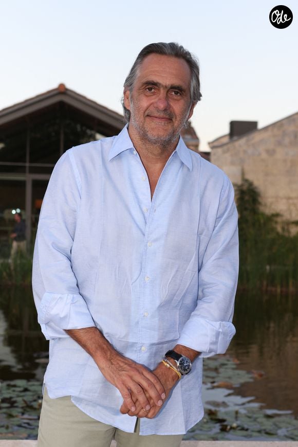 Emmanuel Chain - Festival International du Film de Pauillac au Château d'Armailhac à Pauillac le 10 juillet 2025. © Jean-Marc Lhomer/Bestimage