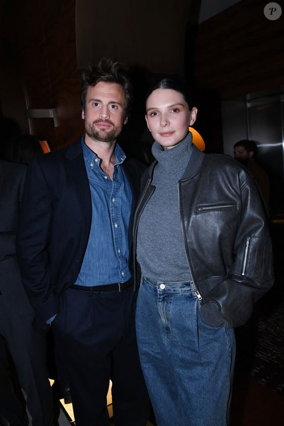 Joséphine Japy et son compagnon - Prix Cinéma, Evok Collection à l'hotel Brach à Paris le 13 novembre 2025. © Rachid Bellak/Bestimage