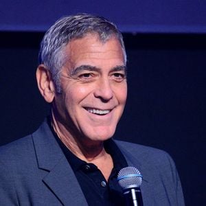 George Clooney fait une apparition remarquée à Igrzyska Wolnosci, les Jeux de la liberté, un festival d'idées majeur en Europe centrale et orientale, à Lodz, en Pologne. Photo par Splash News/ABACAPRESS.COM