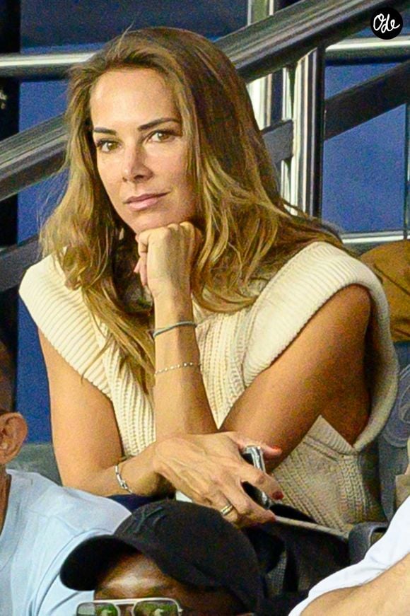 Mélissa Theuriau assiste au match de la Ligue des champions de l'UEFA opposant le Paris Saint-Germain à la Juventus au Parc des Princes, le 6 septembre 2022 à Paris, en France. Photo Laurent Zabulon/Abaca
