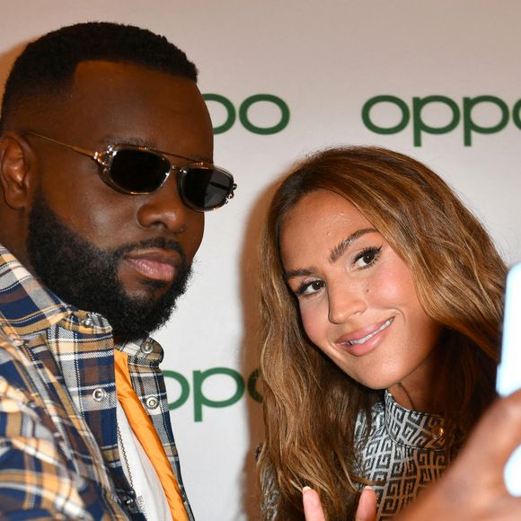 Gims et Vitaa au lancement de la nouvelle Série OPPO Reno6 5G avec le duo exclusif Gims et Vitaa à Paris le 9 Septembre 2021. 
© Veeren Ramsamy / Bestimage