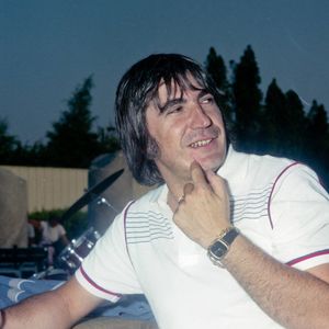 Serge Lama dans les années 1980. Photo by APS-Medias/ABACAPRESS.COM