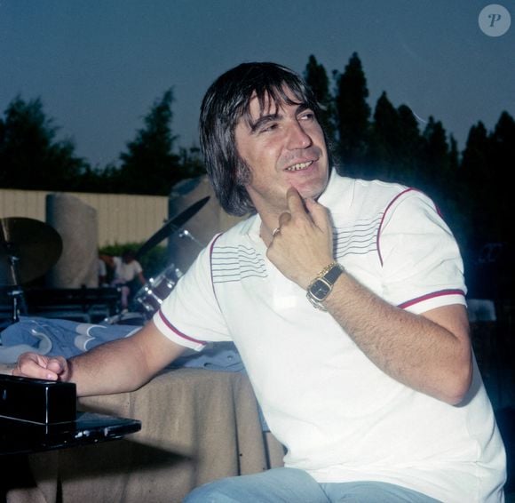 Serge Lama dans les années 1980. Photo by APS-Medias/ABACAPRESS.COM