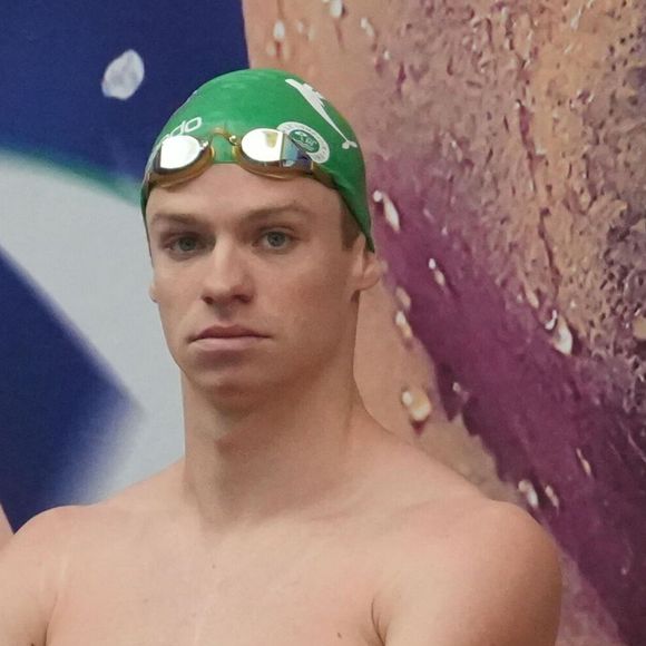 Pour lui, "ce n'est pas le goût de l'or, c'est le goût du voyage, de l'aventure" qui importe.

Léon Marchand des Dauphins Toulouse OEC lors des séries du 200 m brasse messieurs des Championnats de France de natation, à la piscine olympique Raymond-Sommet de Saint-Étienne, le 29 juin 2026.

© Laurent Lairys/PsnewZ/Bestimage