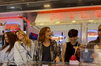 Les Miss France au goûter à la Foire du Trône © Laura Happening/Bestimage