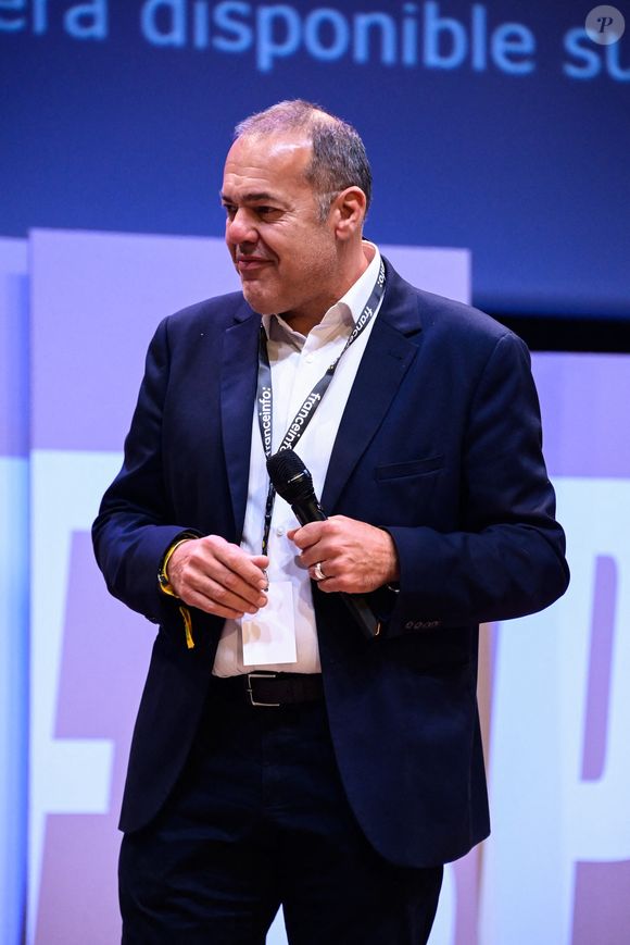 Jean Philippe Baille ( directeur Franceinfo ) - Inauguration de la première édition du festival "Demain Le Sport" à la Maison de la Radio et de la Musique à Paris le 22 septembre 2022.