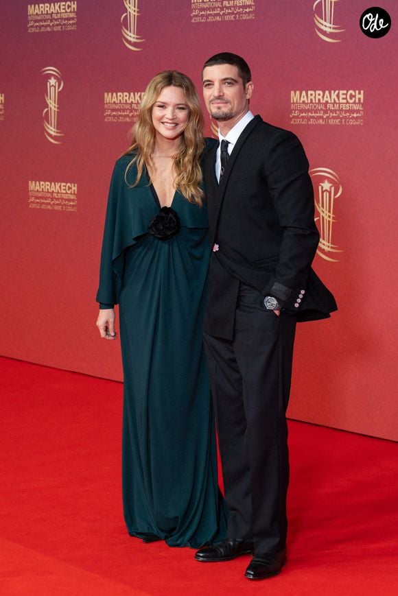 Virginie Efira et Niels Schneider assistent à la deuxième journée du 22e Festival international du film de Marrakech, le 29 novembre 2025 à Paris, en France. Photo de Nasser Berzane/Abaca