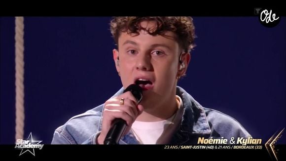 Kylian fait partie de la nouvelle promotion de la "Star Academy". TF1