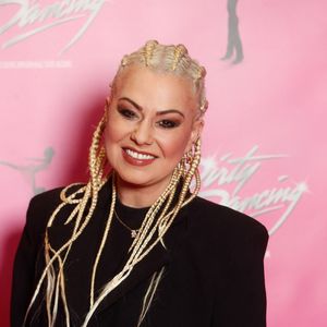 Exclusif - Katrina Patchett au photocall du spectacle "Dirty Dancing" au Dôme de Paris.

Photo : Christophe Clovis / Bestimage