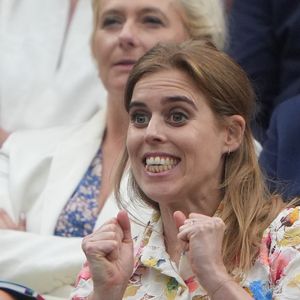 Beatrice d'York au tournoi de Wimbledon le 9 juillet 2024.  © Tim Merrys/MirrorPix/bestimage