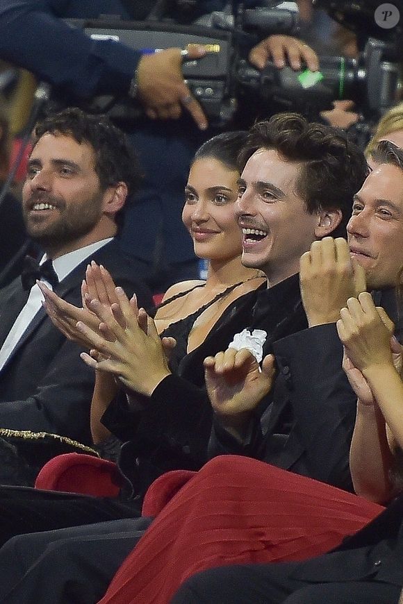 Timothée Chalamet et sa compagne Kylie Jenner à la cérémonie David di Donatello Awards  à Rome, le 7 mai 2025. Backgrid UK/ Bestimage