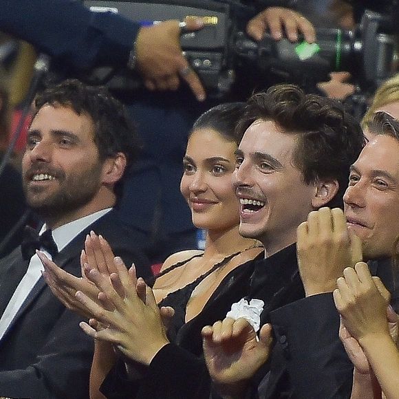 Timothée Chalamet et sa compagne Kylie Jenner à la cérémonie David di Donatello Awards  à Rome, le 7 mai 2025. Backgrid UK/ Bestimage