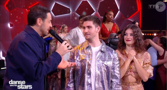 Julien Lieb dans Danse avec les stars, capture d'écran TF1