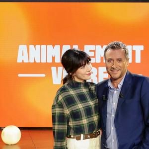 Exclusif - Nolwenn Leroy et Bernard Montiel sur plateau de l'émission "Animalement Vôtre" présentée par B.Montiel et diffusée le 25 janvier 2026 sur France 3, à Paris, France, le 3 décembre 2025. © Jack Tribeca/Bestimage