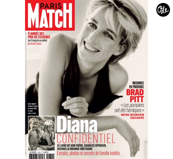 Nouvelle couverture du magazine Paris Match