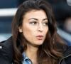 La silhouette de Rachel Legrain-Trapani a attisé la curiosité. 

Rachel Legrain-Trapani (Miss France) - People dans les tribunes du match PSG Vs Lorient (5-1) au Parc des Princes à Paris © Agence/Bestimage