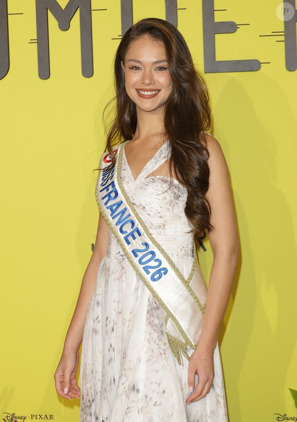 Miss France 2026 Hinaupoko Deveze - Première du film "Jumpers (Hoppers)" au cinéma Le Grand Rex à Paris le 26 février 2026 à Paris.
© Coadic Guirec / Bestimage