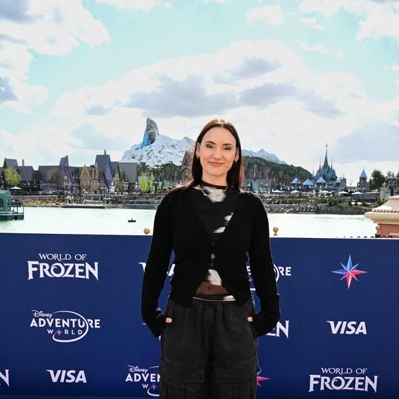 Natoo - Inauguration du village de la Reine des Neiges sur le site de Disneyland Paris à Marne-la-Vallée le 28 mars 2026. © Disneyland Paris via Bestimage