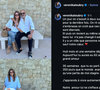 Elle lui a rendu hommage avec deux photos prises sur le même banc, l’une à deux et l’autre seule.

Capture Instagram - Véronika Loubry