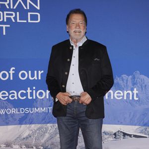 Arnold Schwarzenegger - Dîner de charité et de vente aux enchères pour l'Initiative climatique d'Arnold Schwarzenegger. © API / BESTIMAGE