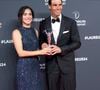 Rafael Nadal et Xisca Perello sont déjà parents d’un petit garçon né en 2022
Rafael Nadal et Xisca Perrello - Laureus World Sports Awards 2024, à Madrid le 22 avril 2024. AGENCE / BESTIMAGE