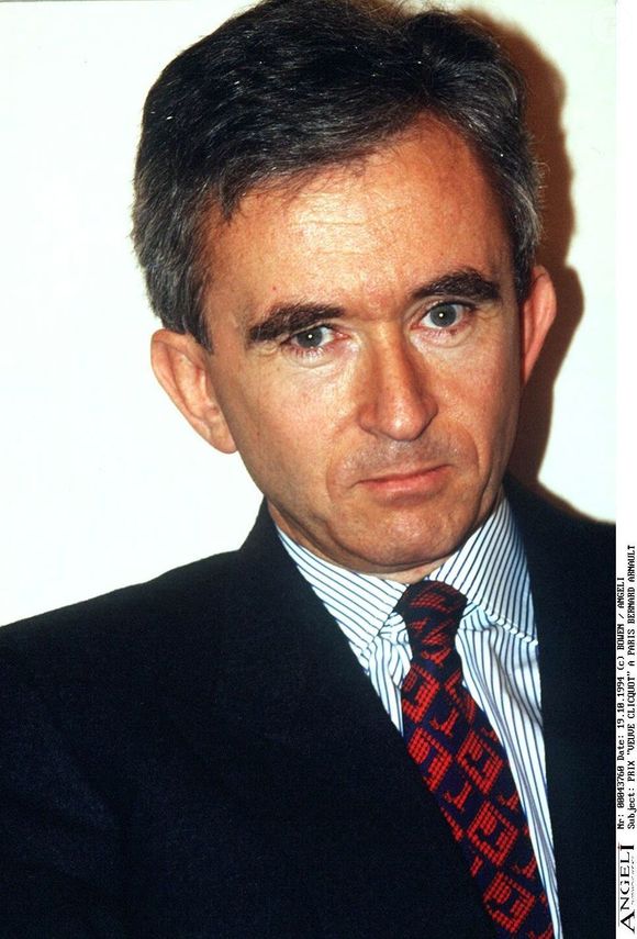 Portrait de Bernard Arnault, en 1994