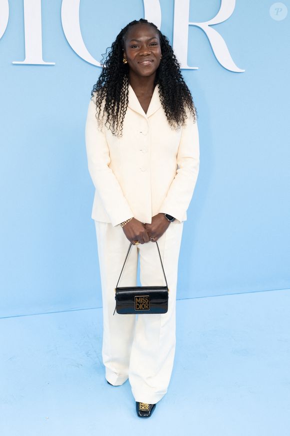 Clarisse Agbegnenou assiste au défilé Christian Dior Womenswear printemps-été 2025 dans le cadre de la semaine de la mode de Paris le 24 septembre 2024 à Paris, France. Photo par Laurent Zabulon/ABACAPRESS.COM
